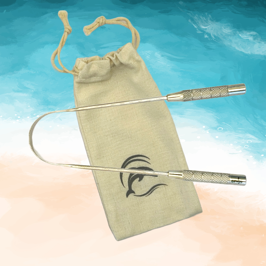 embi OOC Edge Premium Stainless Steel Tongue Scraper