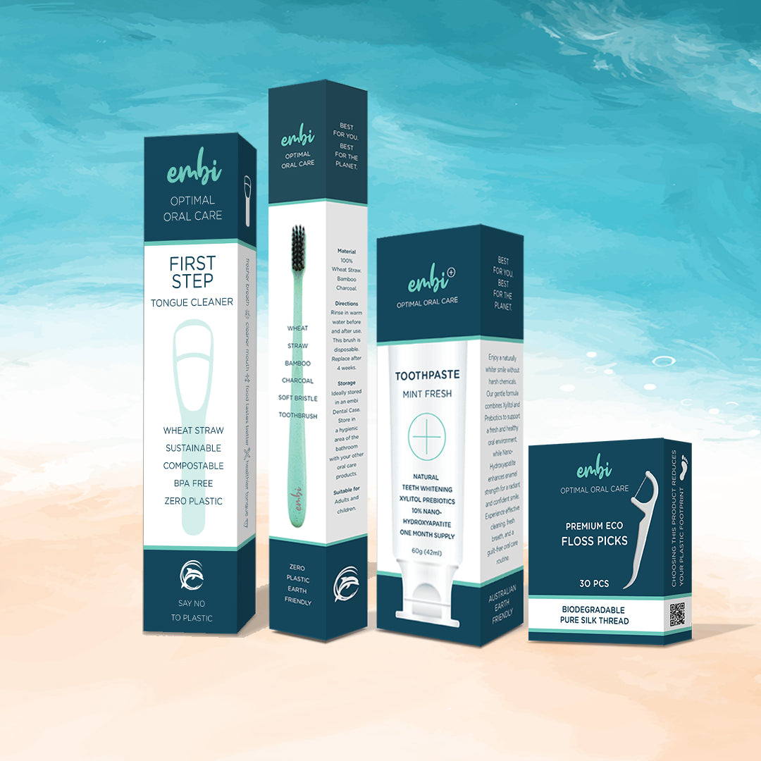 embi OOC First Step RETHINK 30 Eco Oral Care Bundle 